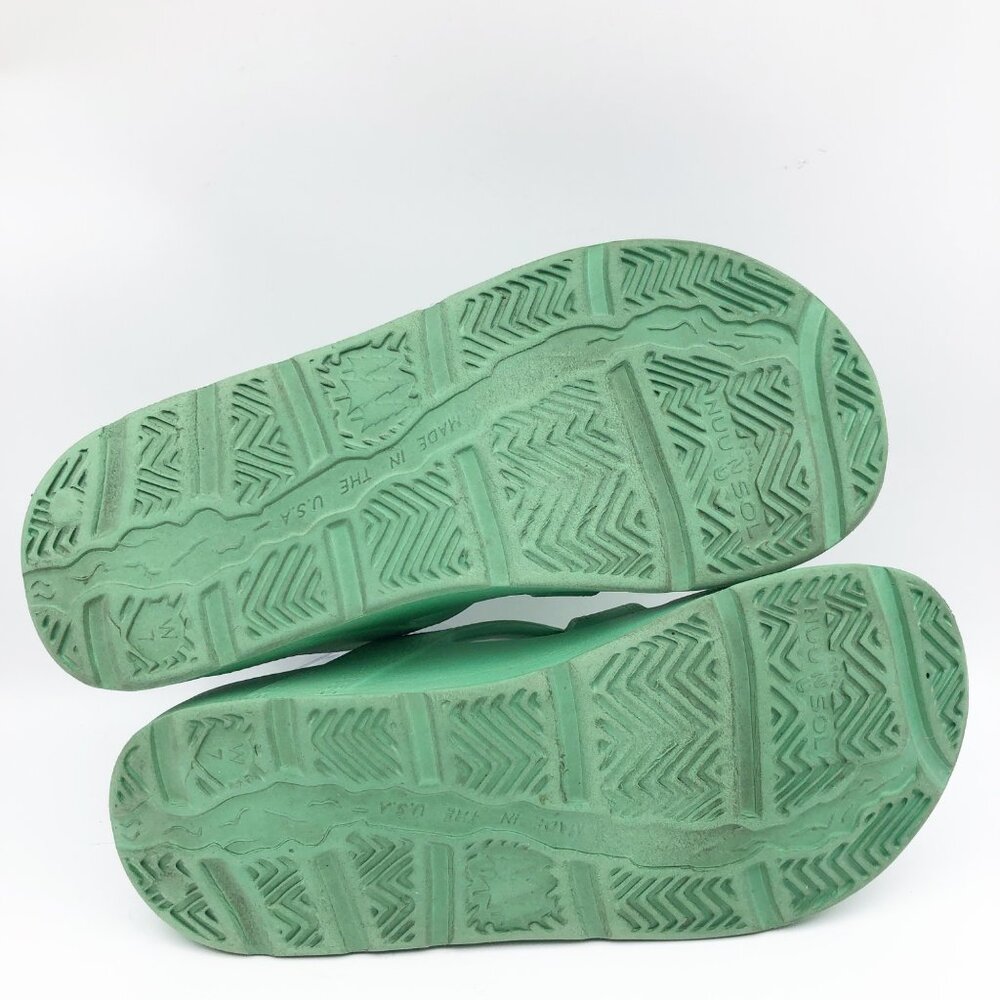 NUUSOL Hailey Rubber Slide Sandals Sage Green Flip Flops Womens 7 - Picture 10 of 10